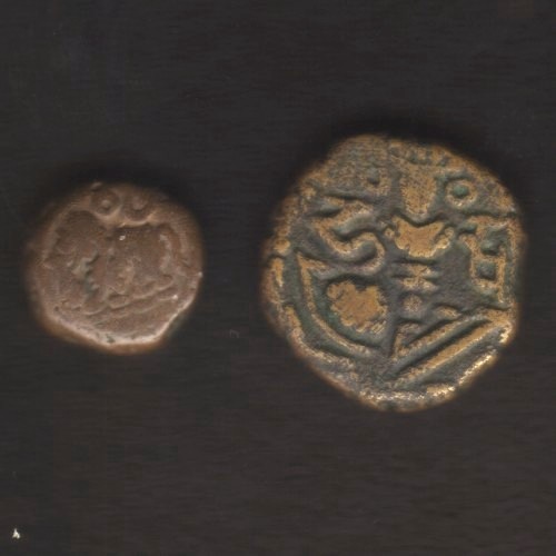 2-Copper-Coins-Posibly-From-India-|-Mysore-And-Kashmir