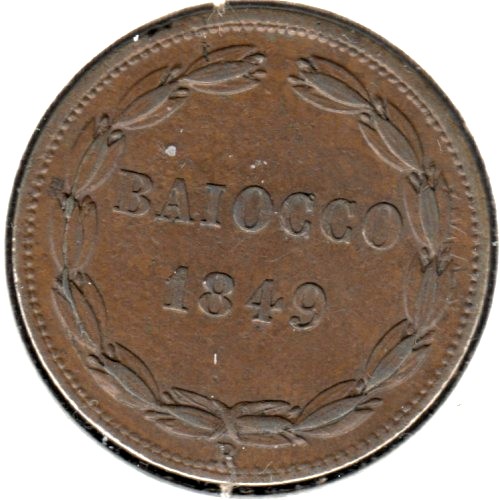 Papal-States-1849-Baiocco-Listed-As-Rare.--Is-It?