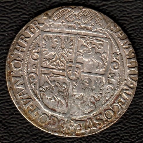Poland-1/4-ThalerOrt-1621-Variety