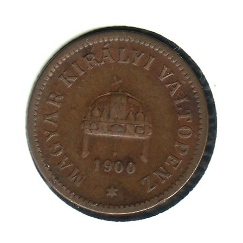 Hungary-2-Filler-1900.-Rare-Date.-Genuine?