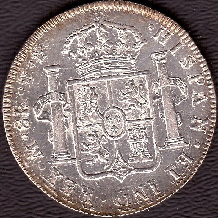 Mexico-8-Reales-1781-Double-Struck