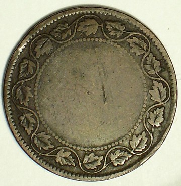 Canadian-Cent-C.1890-With-Semi-Blank-Mule-Reverse