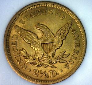 1856-$2.5-Gold