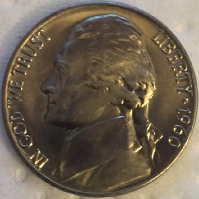 1960-D-Jefferson-Nickel-With-Unknown-Obverse-Issue-Between-Portrait/Field.