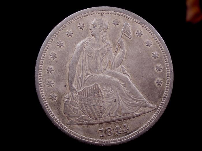 US-1844-Seated-Liberty-Dollar