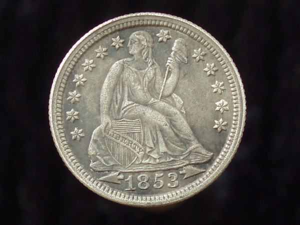 1853-10cent-Grading