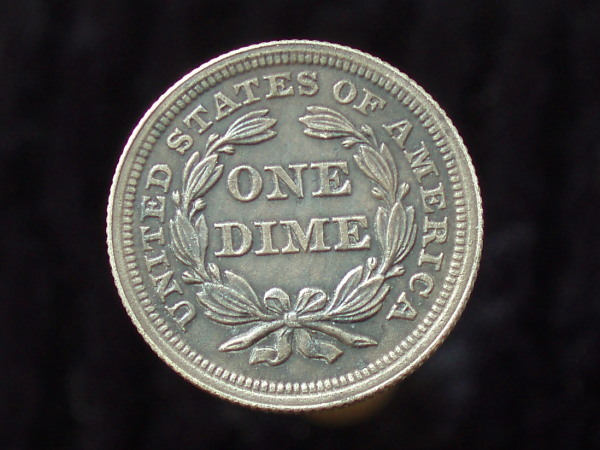 1853-10cent-Grading
