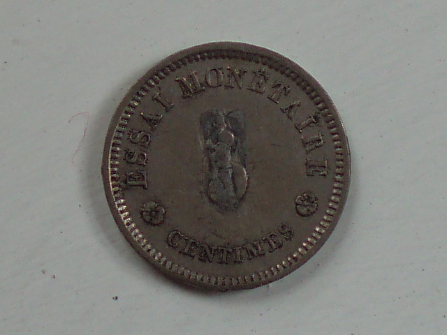 Belgium-Piefort---5-Centime-1859-??