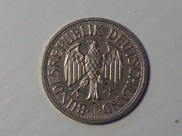 German-1961j-1-Mark