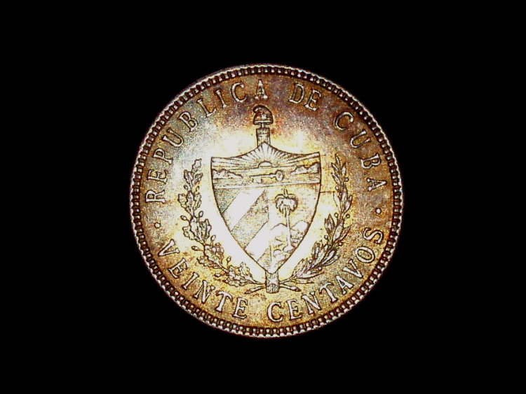 Cuban-1916-Twenty-Centavos