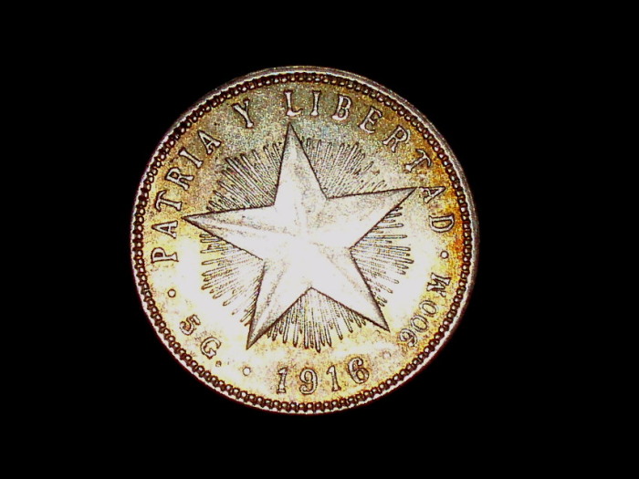 Cuban-1916-Twenty-Centavos