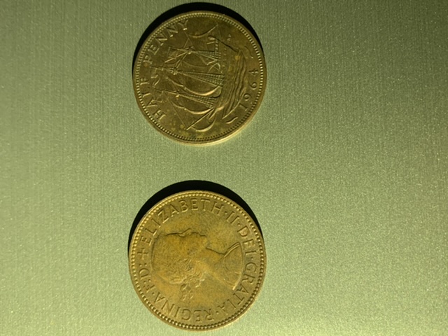 1964-Magnetic-Half-Pennies
