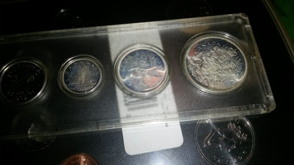Sliver-Coins,-Toning-Or-Dirty