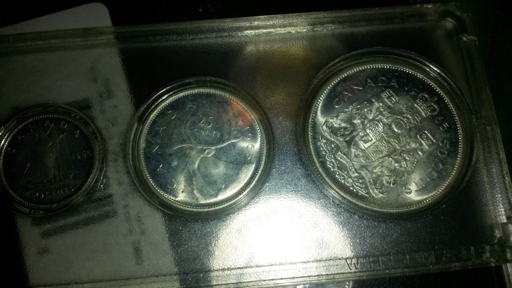 Sliver-Coins,-Toning-Or-Dirty