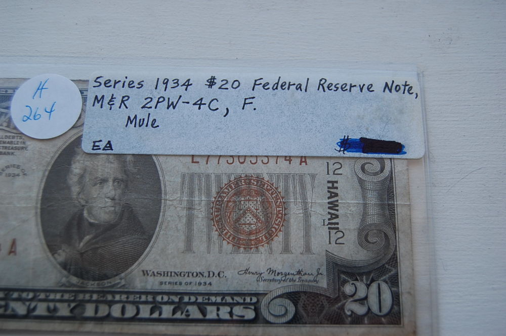 1934-Hawaii-$20