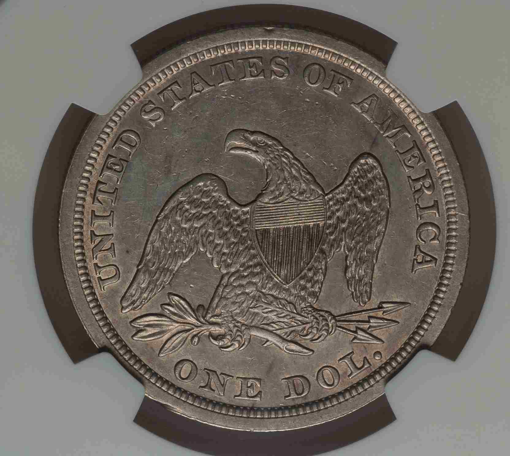 Seated-Liberty-Dollar---Poor-Star-Details...
