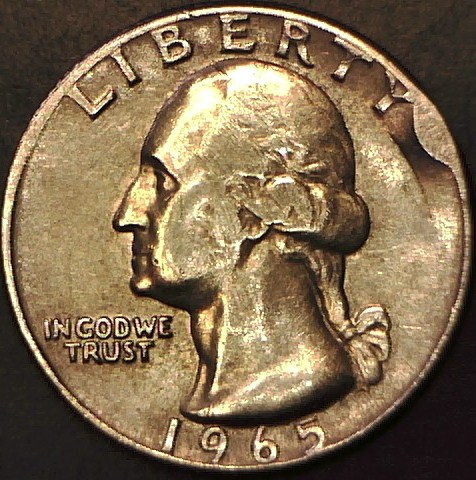 1965-Washington-Quarter-Extra-Metal-Reverse