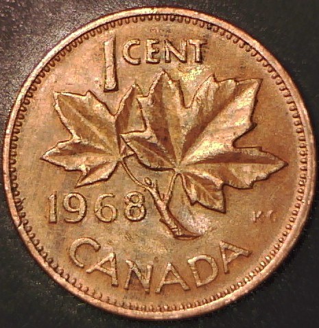 1968-Canadian-Cent-Lamination-Error-Obverse