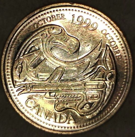 1999-October-Canadian-Quarter--Die-Cracks-Die