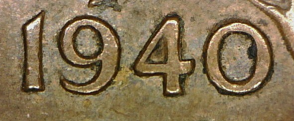1940-Canadian-Cent-Nice-Die-Cracks-Canada