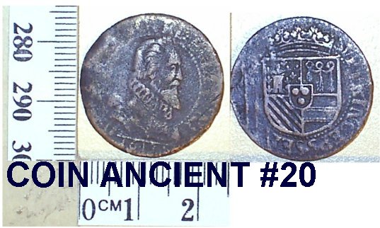 Coin-ID-1600's-???-|-Bouillon-&-Sedan-2-Liards-1613