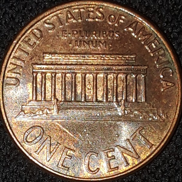 2006-One-Cent-Die-Chip/Crack-Back-Of-Lincolns-Head