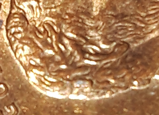 2006-One-Cent-Die-Chip/Crack-Back-Of-Lincolns-Head