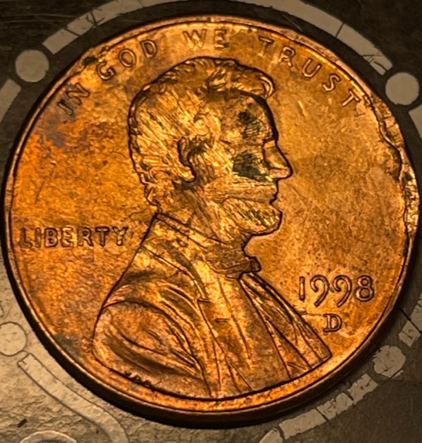 1998 d lincoln penny errors coin community forum