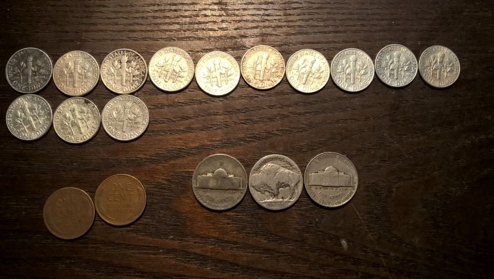 Dime-Roll-Searching