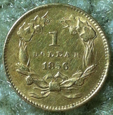 1856-$1-Gold-Coin