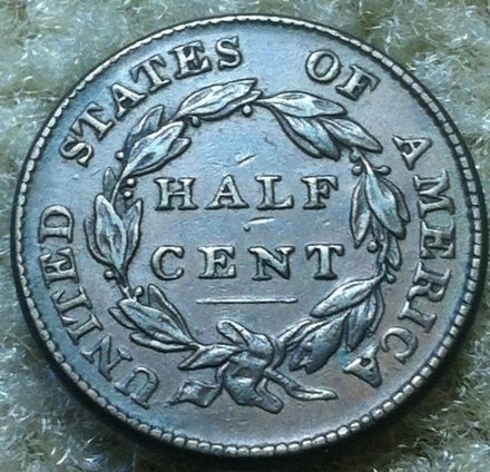 1826-Half-Cent