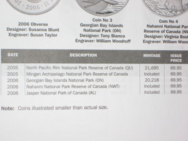Commems-Collection-Canadian:-2005-$20-Pacific-Rim-National-Park