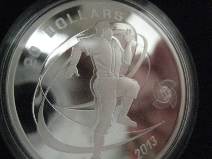 2013-$20--Silver-Proof-Baseball-Coin-Low-Mintage-?