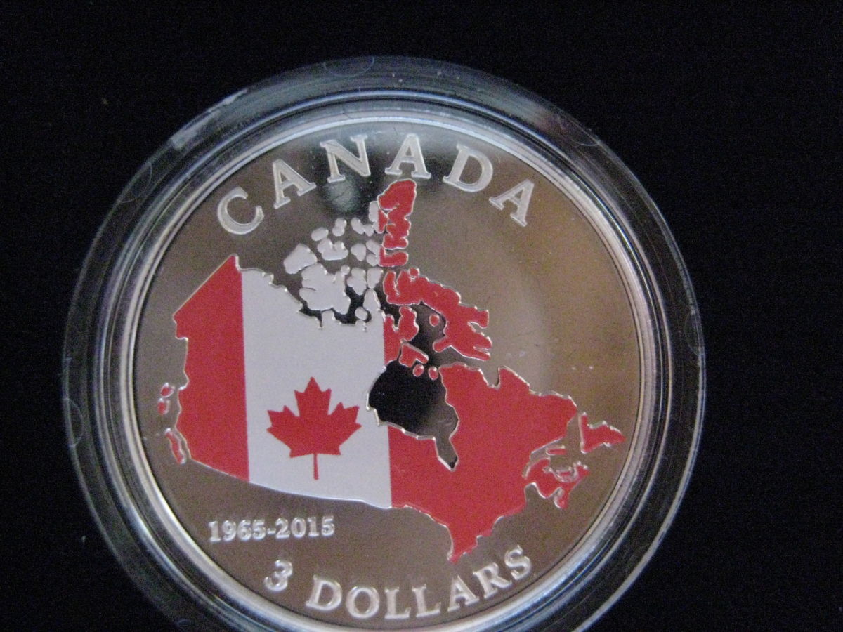 2015-$3-50th-Anniversary-Of-The-Canadian-Flag