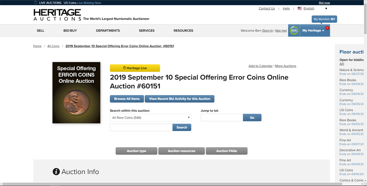 Upcoming-Heritage-Auction-*-Special-Error-Coin-Auction-*
