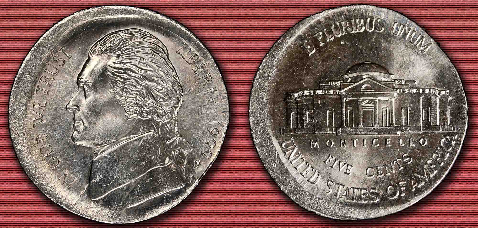 1999-P-Jefferson-Nickel---Well-Centered-Broad-Strike-Or-?