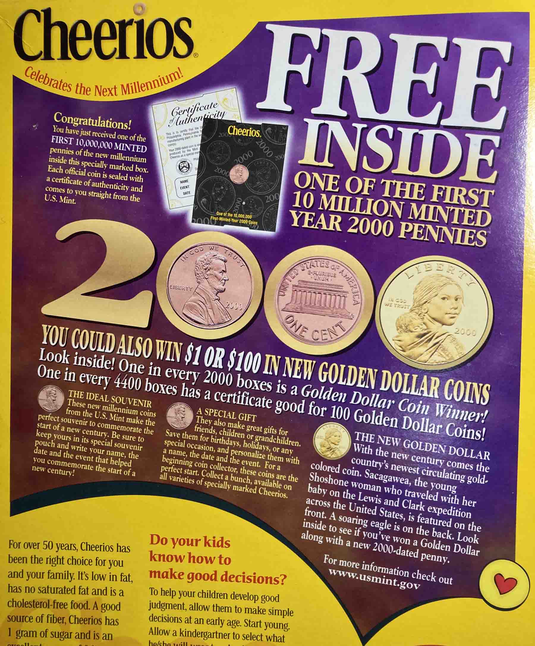 2000-Cheerios-Box-With-Golden-Dollar-Promo
