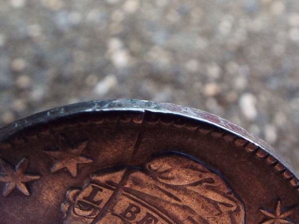 1827-Half-Dollar,-Incomplete-Clip