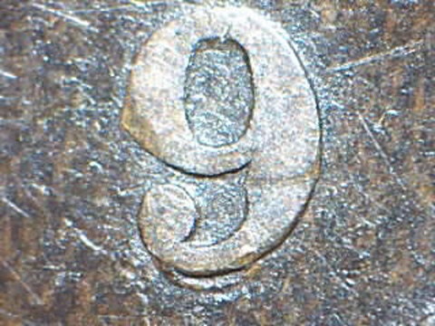 1899-Large-Cent-With-Last-9-Tripled.--Comments?