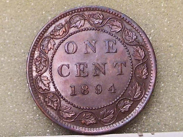 1894-Large-Cent-With-Repunched-9