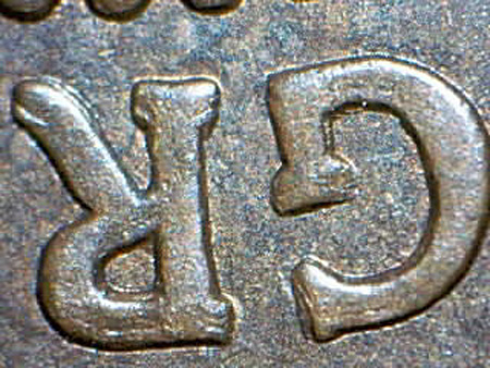 Canada-Large-Cent,-1909-With-Tripled-Letters
