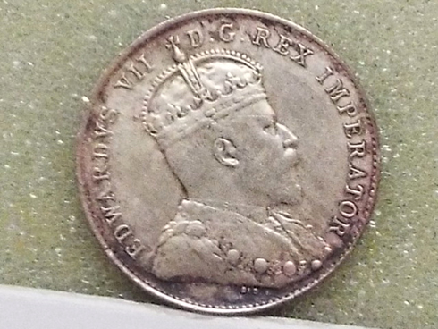 1903-H-Ten-Cents,-EF-With-Strong-Repun.-2-Numbers-.anyone-Seen-This-Before?