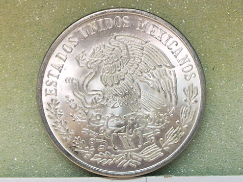Mexico,-1978-100-Pesos-Silver-Doubled-Obv.-Die.--B.u.
