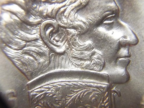 Mexico-5-Pesos-1976-Triple-Error---2-Mint-Clips-And-A-Clashed-Obv.--B.u.