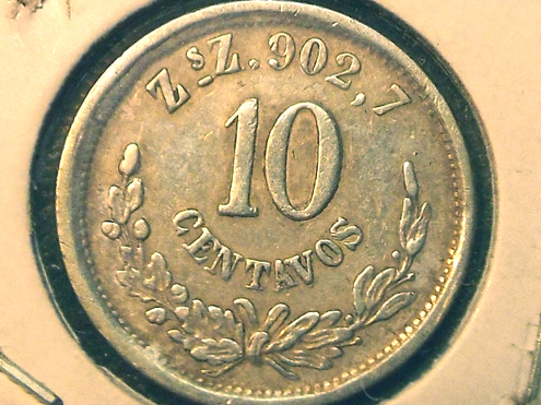 Mexico-An-Unnatributed-Overdate,-1891/90,-Zsz-*-A-New-Type*