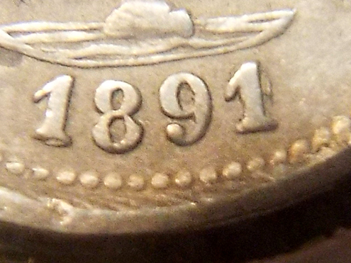 Mexico-An-Unnatributed-Overdate,-1891/90,-Zsz-*-A-New-Type*