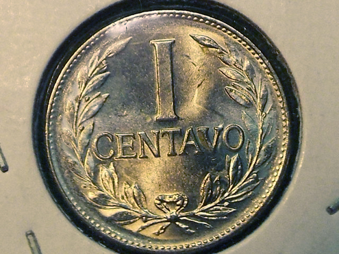 Colombia-1-Cent,-2-Overdates,-1958/48,-1952/42-*check-These-Out-Please