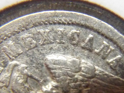 Mexico,-**-An-Extremely-Dramatic-Double-Die-Both-Sides1874-10-Cents