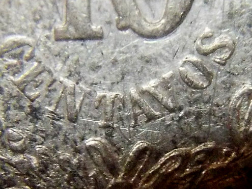 Mexico,-**-An-Extremely-Dramatic-Double-Die-Both-Sides1874-10-Cents