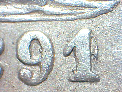 Mexico-An-Unnatributed-Overdate,-1891/90,-Zsz-*-A-New-Type*